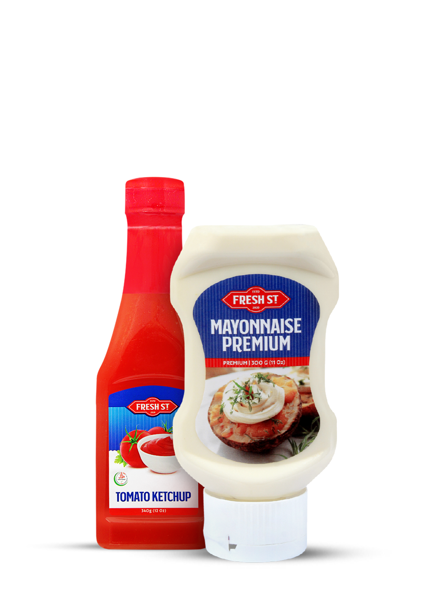 Ketchup PET 340gm / Mayo Premium 300gm Combo Deal
