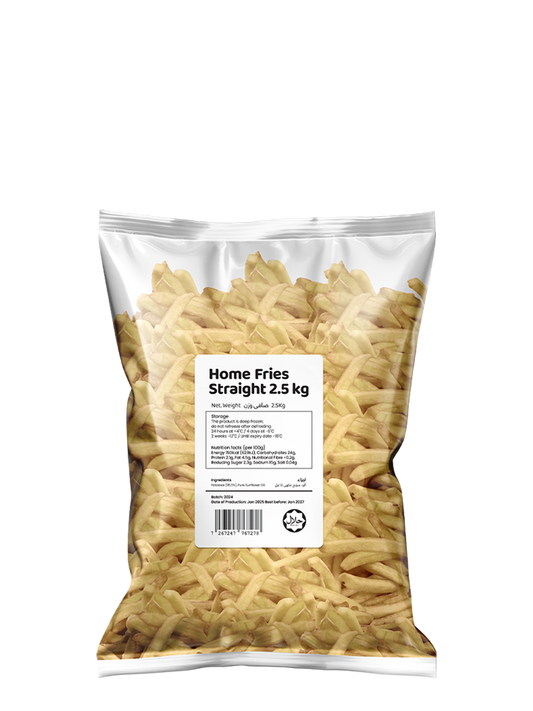 Home Fries Straight 2.5Kg