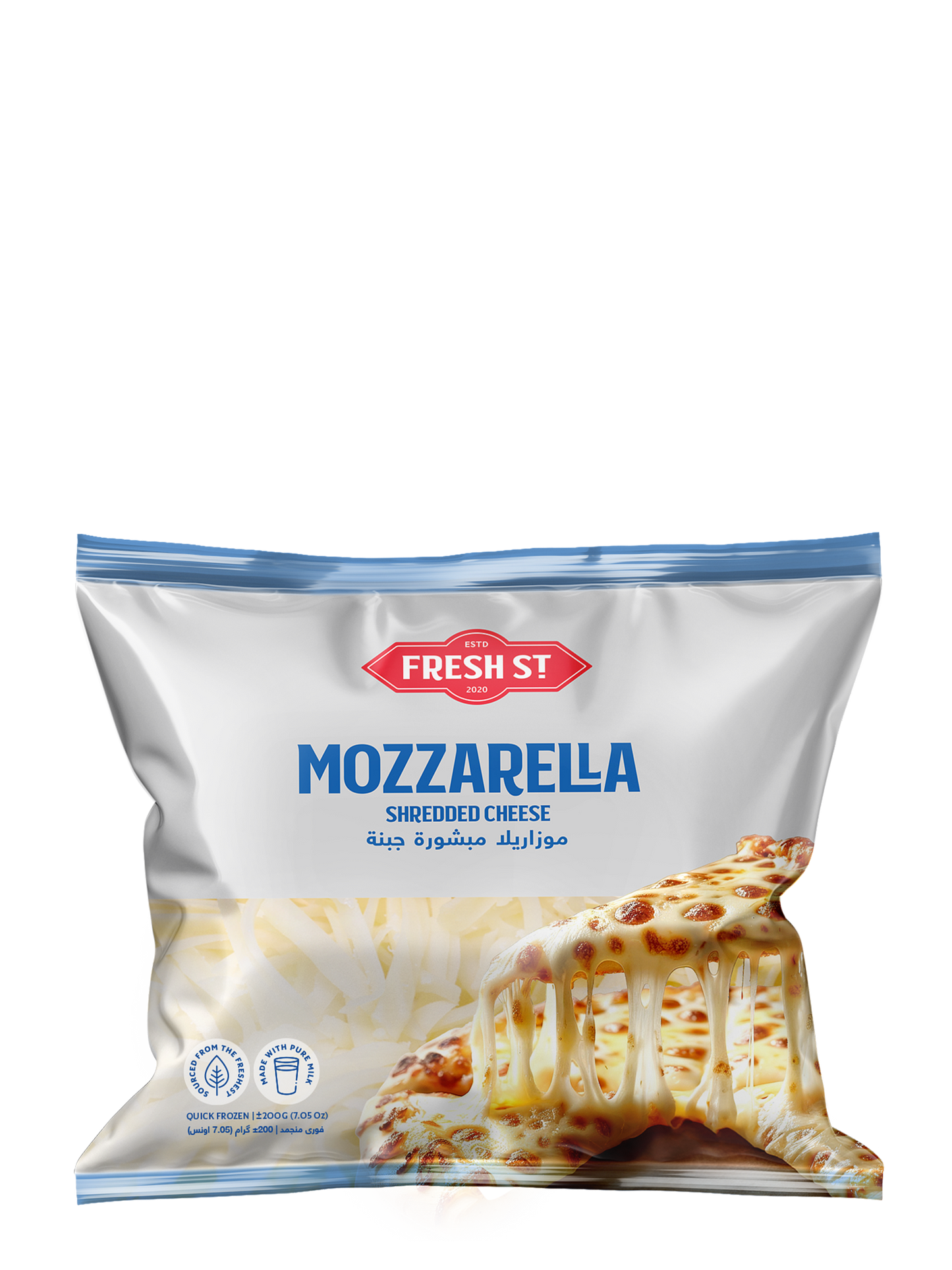 Mozzarella Shredded Cheese 200Gm