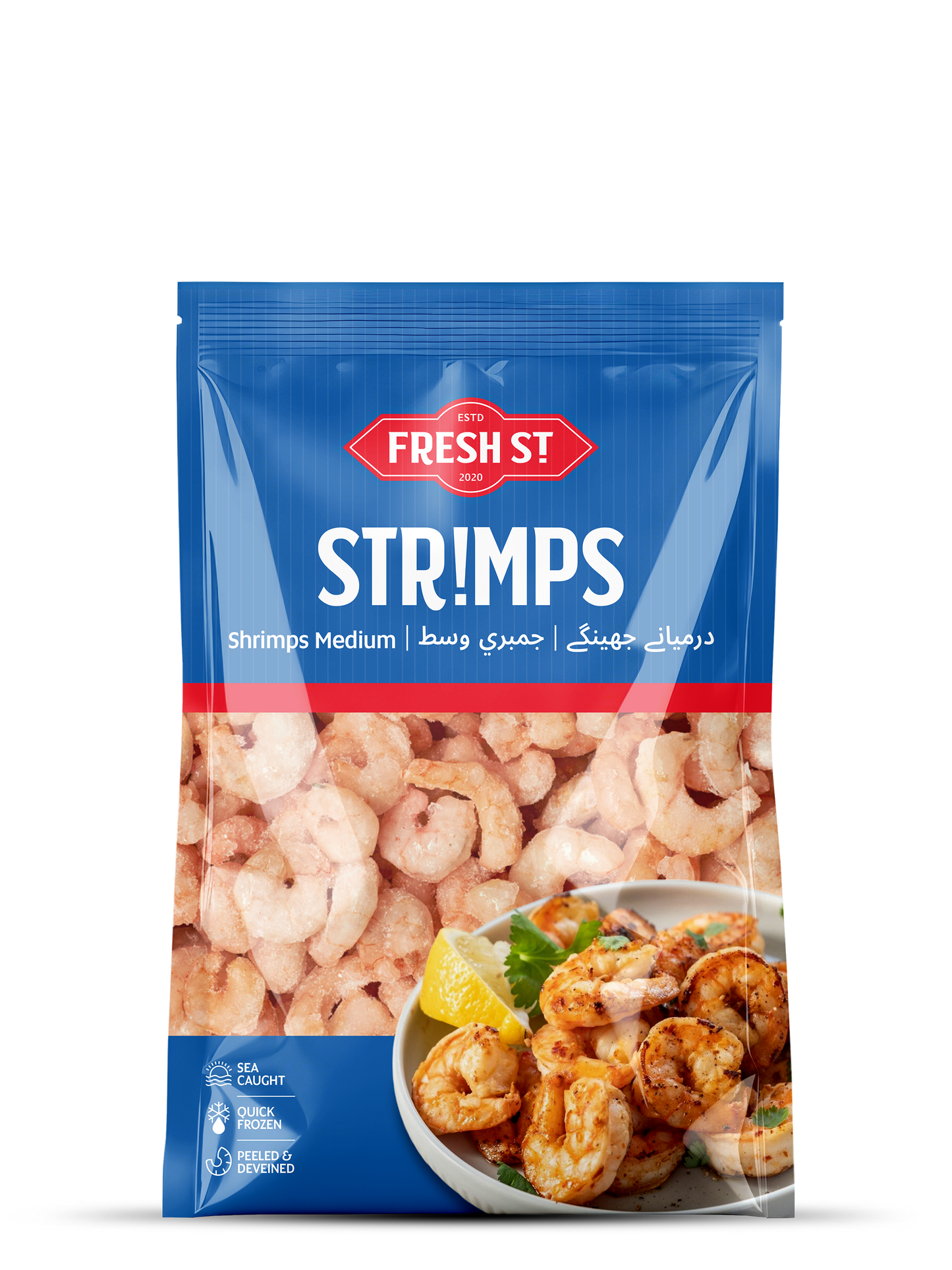 Peeled Medium Shrimps 500g