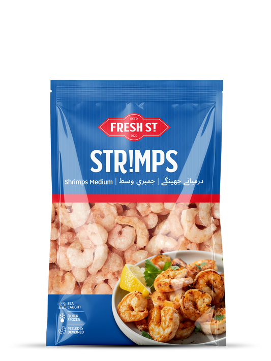 Peeled Medium Shrimps 500g