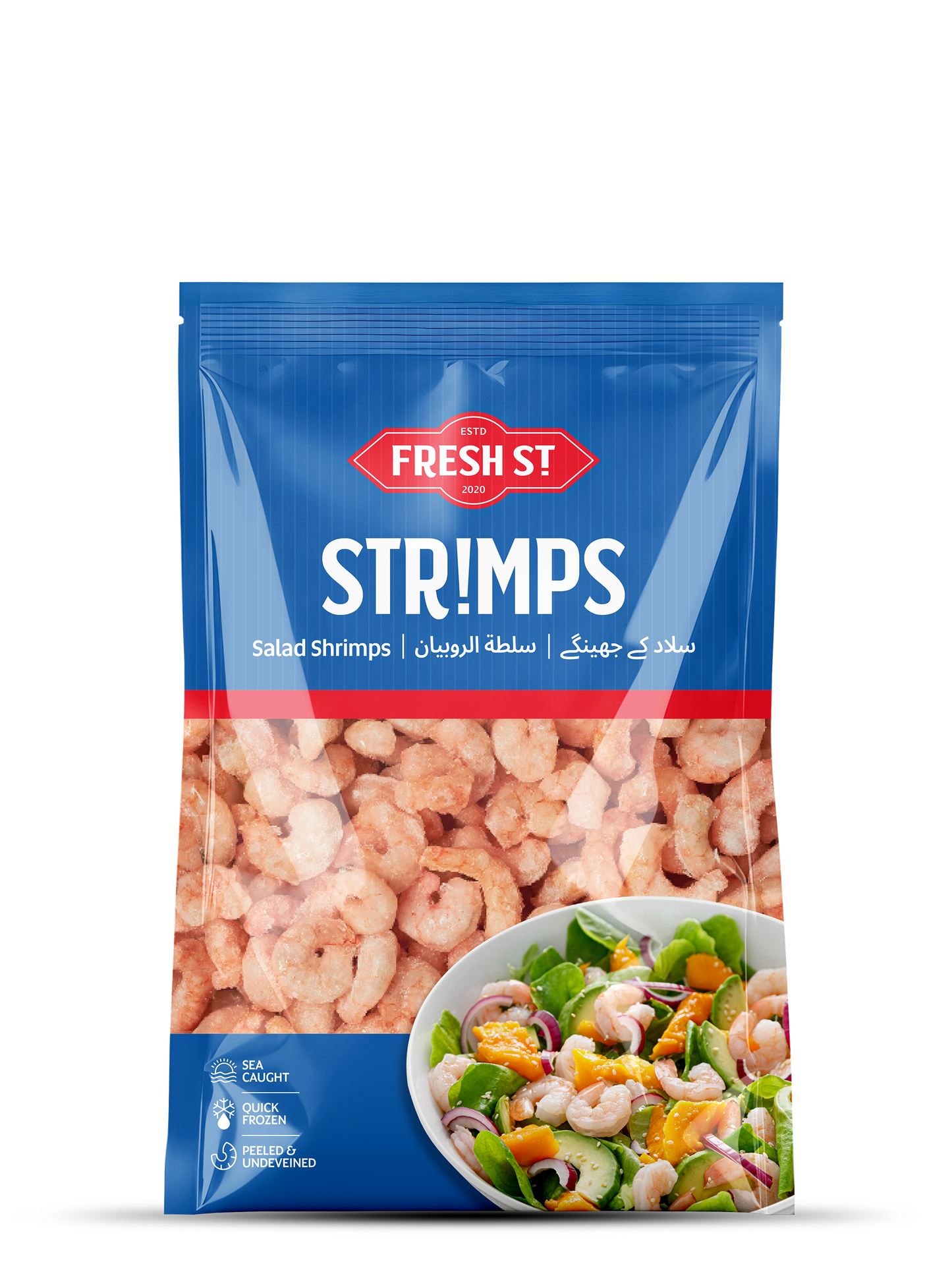 Peeled  Salad Shrimps 500g