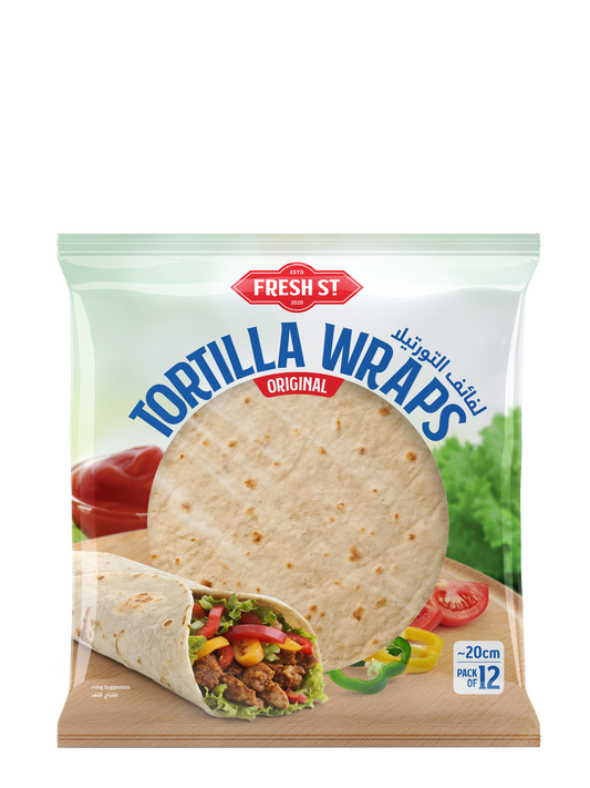 Tortilla Wraps 20cm, 12-Pack
